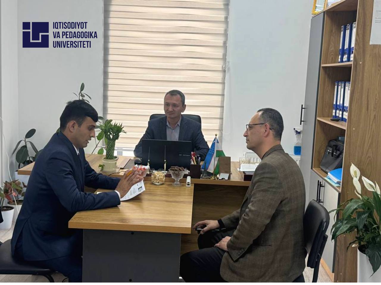 Iqtisodiyot va pedagogika universitetining Samarqand kampusi hamda Dushanbe davlat universiteti o‘rtasida xalqaro hamkorlik yo‘lga qo‘yilmoqda !